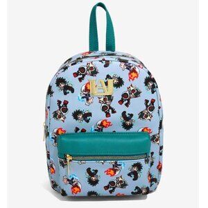 BIOWORLD My Hero Academia Chibi Character Mini Backpack nwt